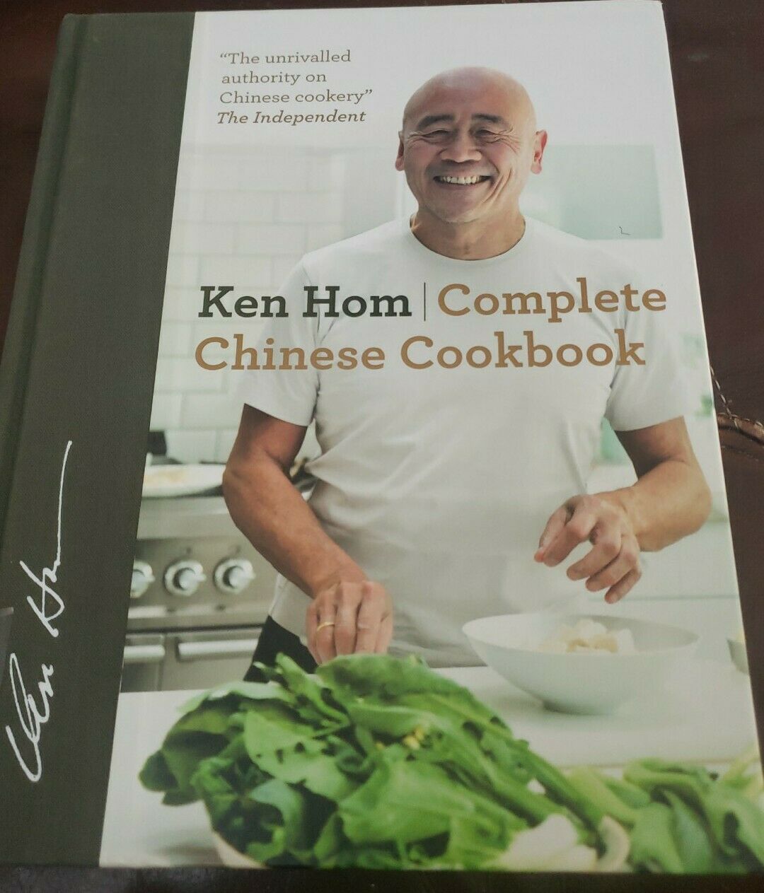 Chef Hom's cookbook cover